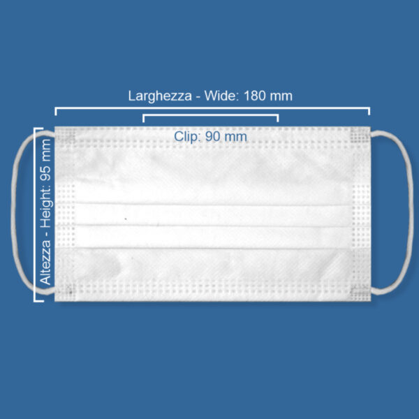 1200 pz. 0,15 € MASCHERINE CHIRURGICHE 24 scatole da 50 pz. MED IIR Alta Qualità TIPO IIR certificate CE , DM - immagine 4